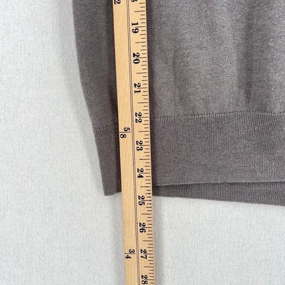 ALLSAINTS Cast Jumper Sweater Womens XS Gray Asymmetric Knitted - Picture 15 of 16